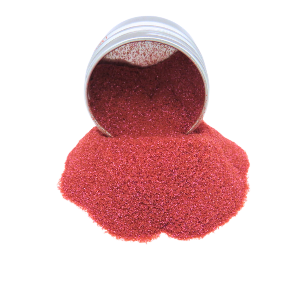 Raspberry fine vivid fuchsia bioglitter.