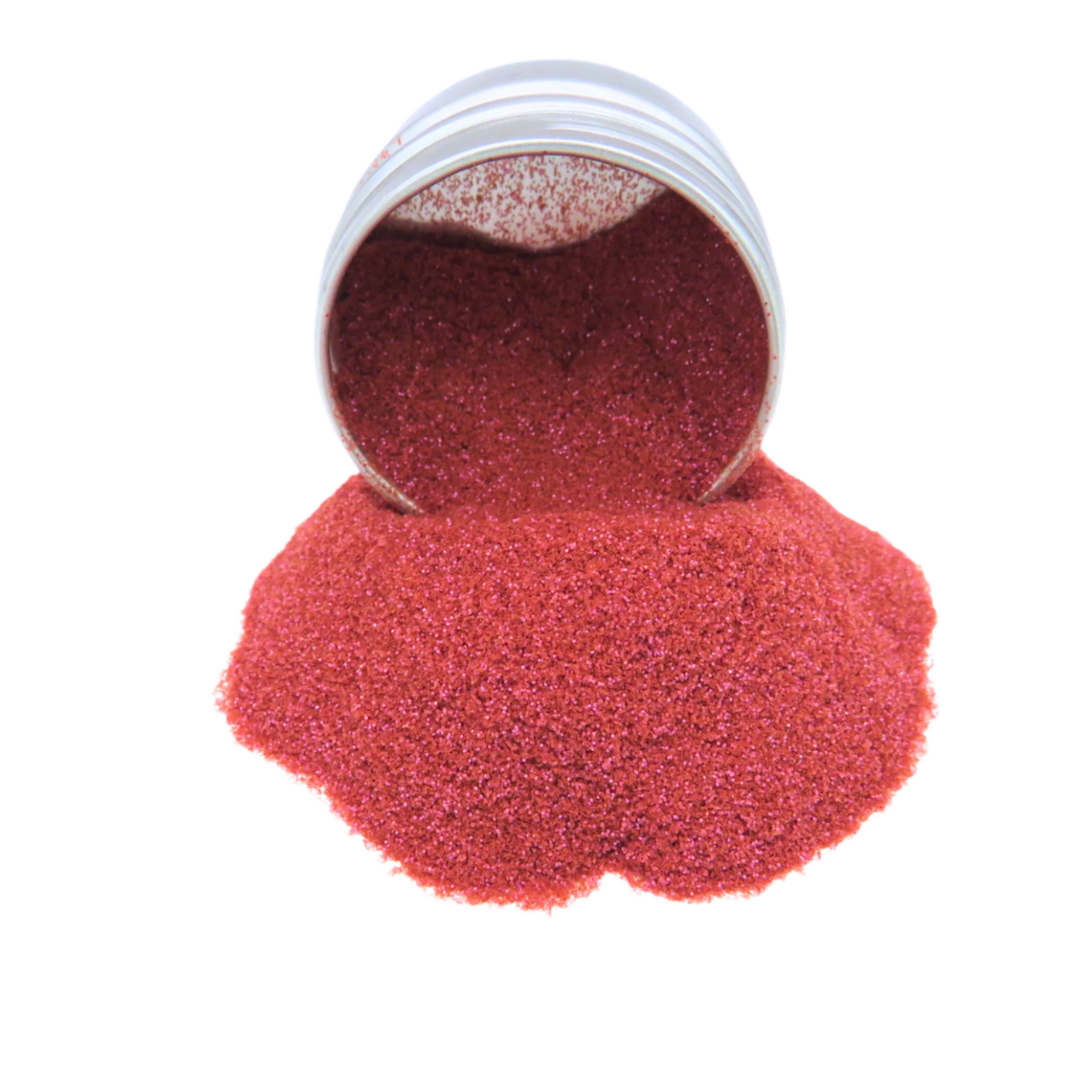 Raspberry fine vivid fuchsia bioglitter.