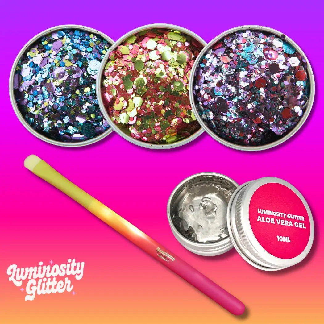 razzmatazz biodegradable glitter gift set trio