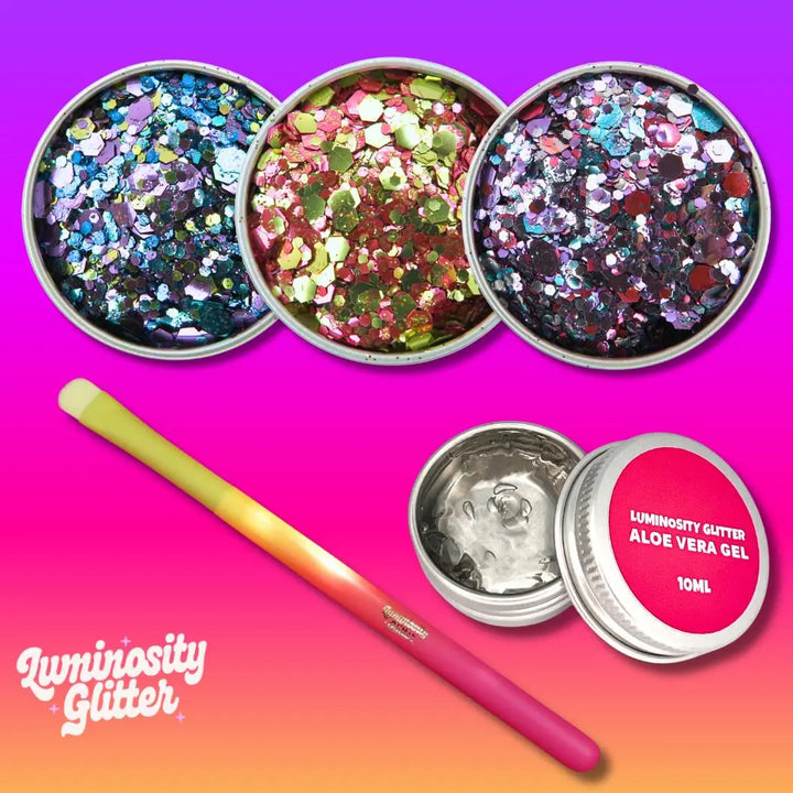 razzmatazz biodegradable glitter gift set trio