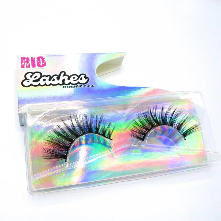 Rio strip lashes pair by Luminosity Glitter