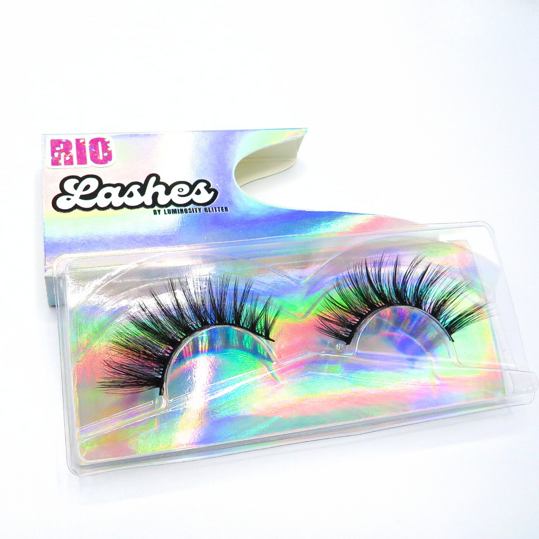 Rio strip lashes pair by Luminosity Glitter