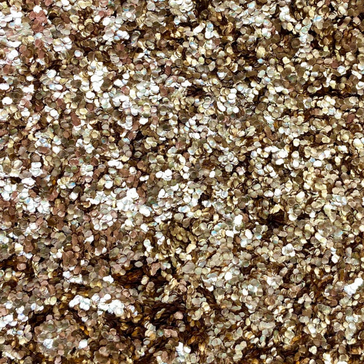 Rose gold chunky cosmetic eco glitter