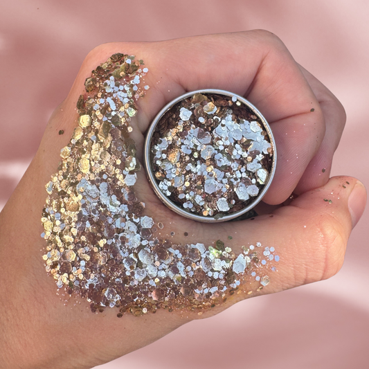 Rose Gold Eco Glitter Blend Luminosity Glitter
