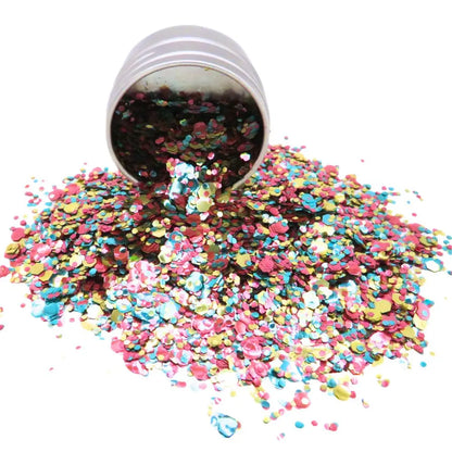 Secret garden biodegradable cosmetic glitter blend by Luminosity Glitter