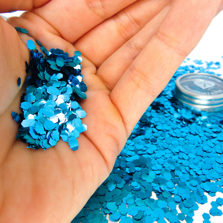 Sky blue super chunky eco glitter