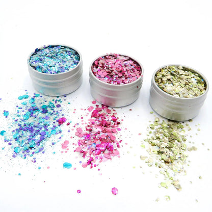 Supernova biodegradable glitter gift set