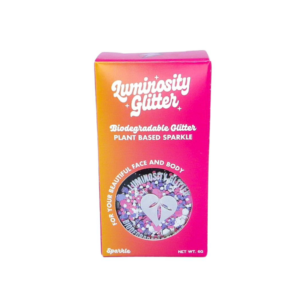 Sweetheart eco glitter packaging