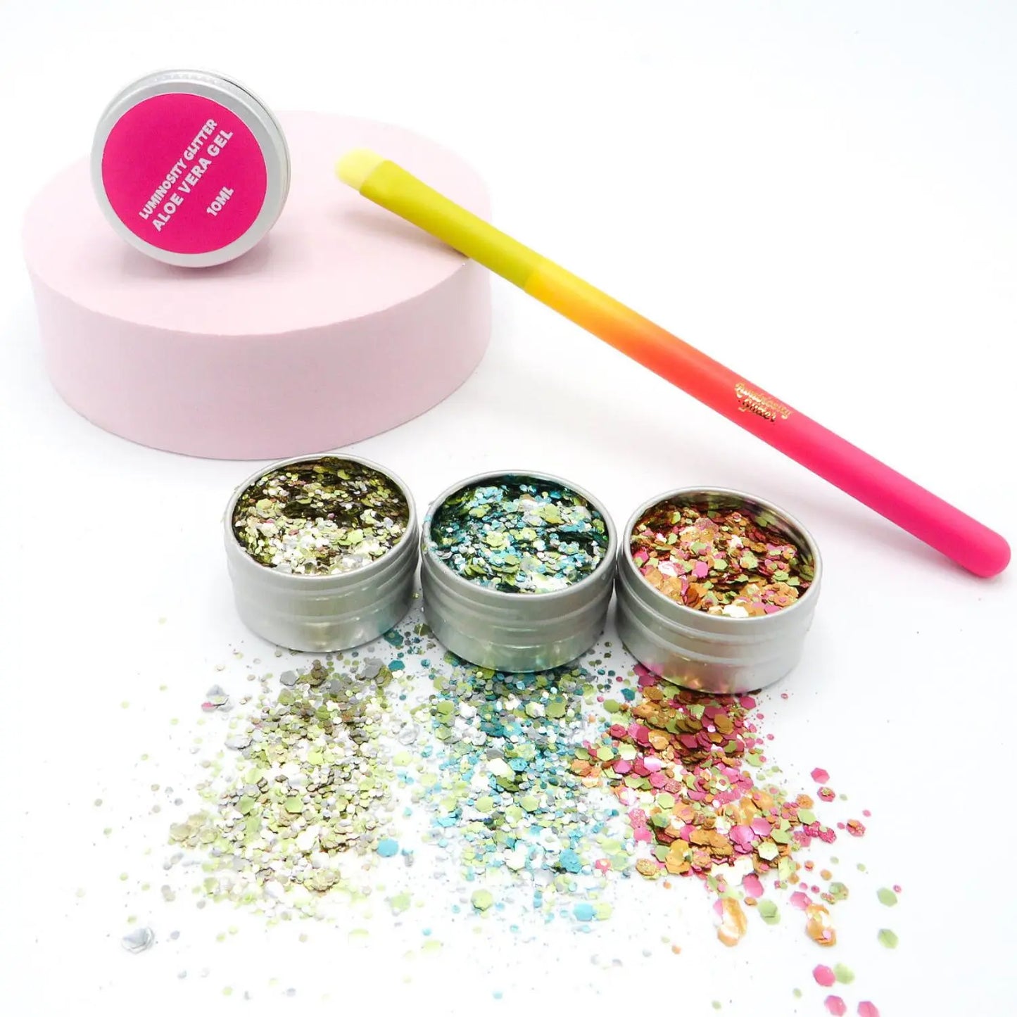 Tropic like its hot biodegradable glitter set