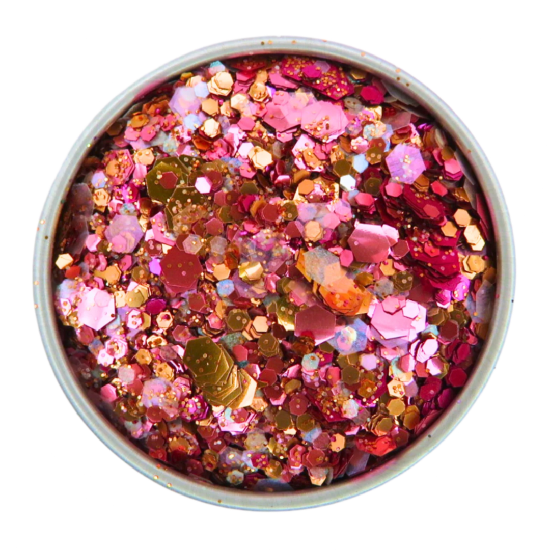 Tropical tango eco glitter mix.