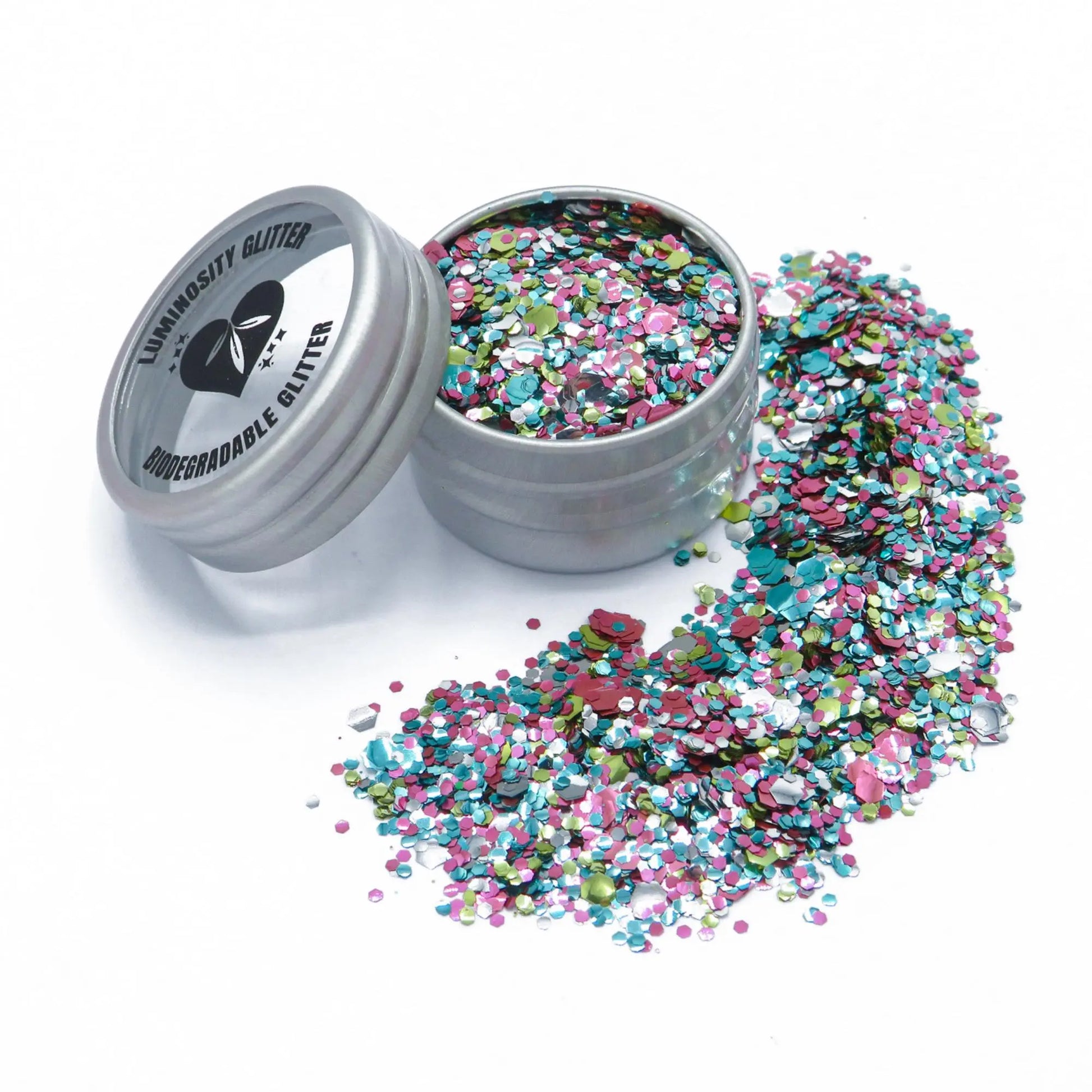 Tropicana Biodegradable Glitter Blend 6g Pot (B2B) Luminosity Glitter