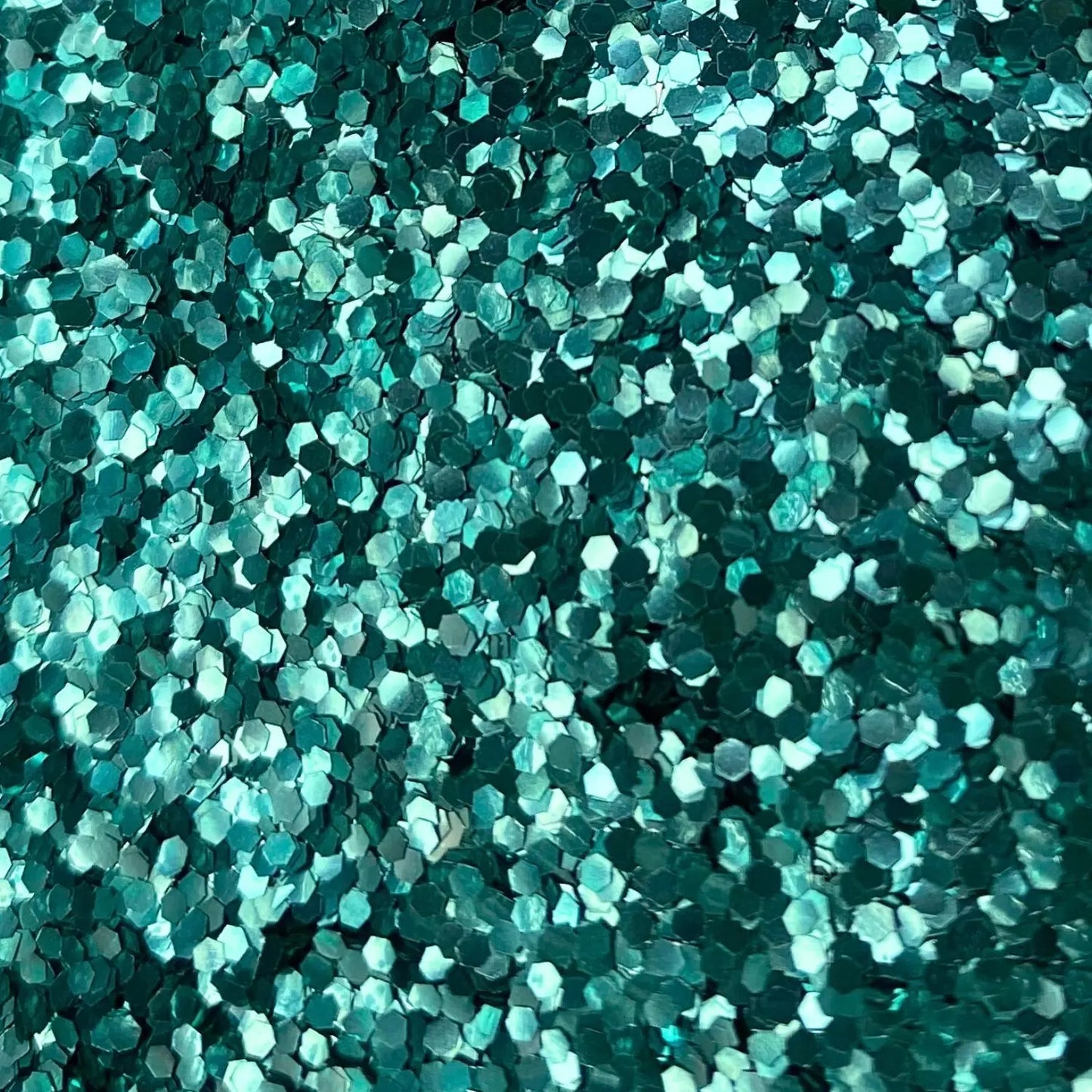 Turquoise chunky eco glitter