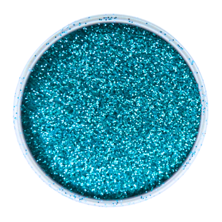 Turquoise fine eco friendly cosmetic grade glitter