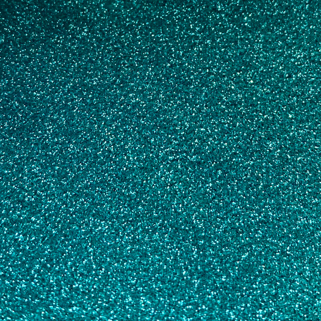 Fine turquoise eco friendly cosmetic glitter