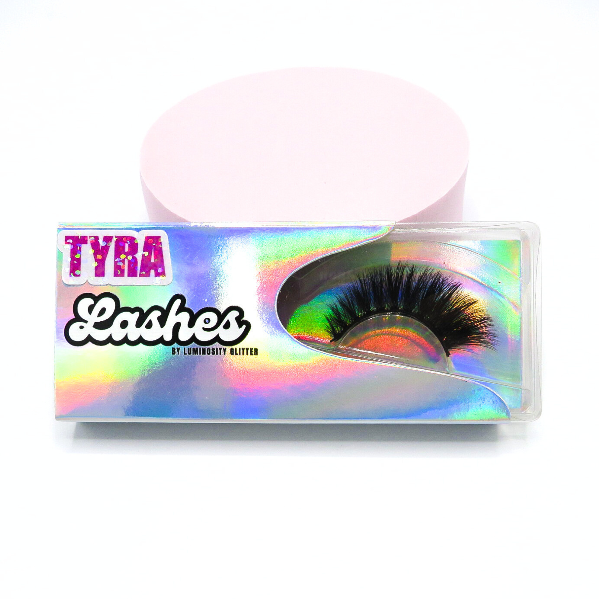 Tyra faux mink strip lashes by Luminosity Glitter