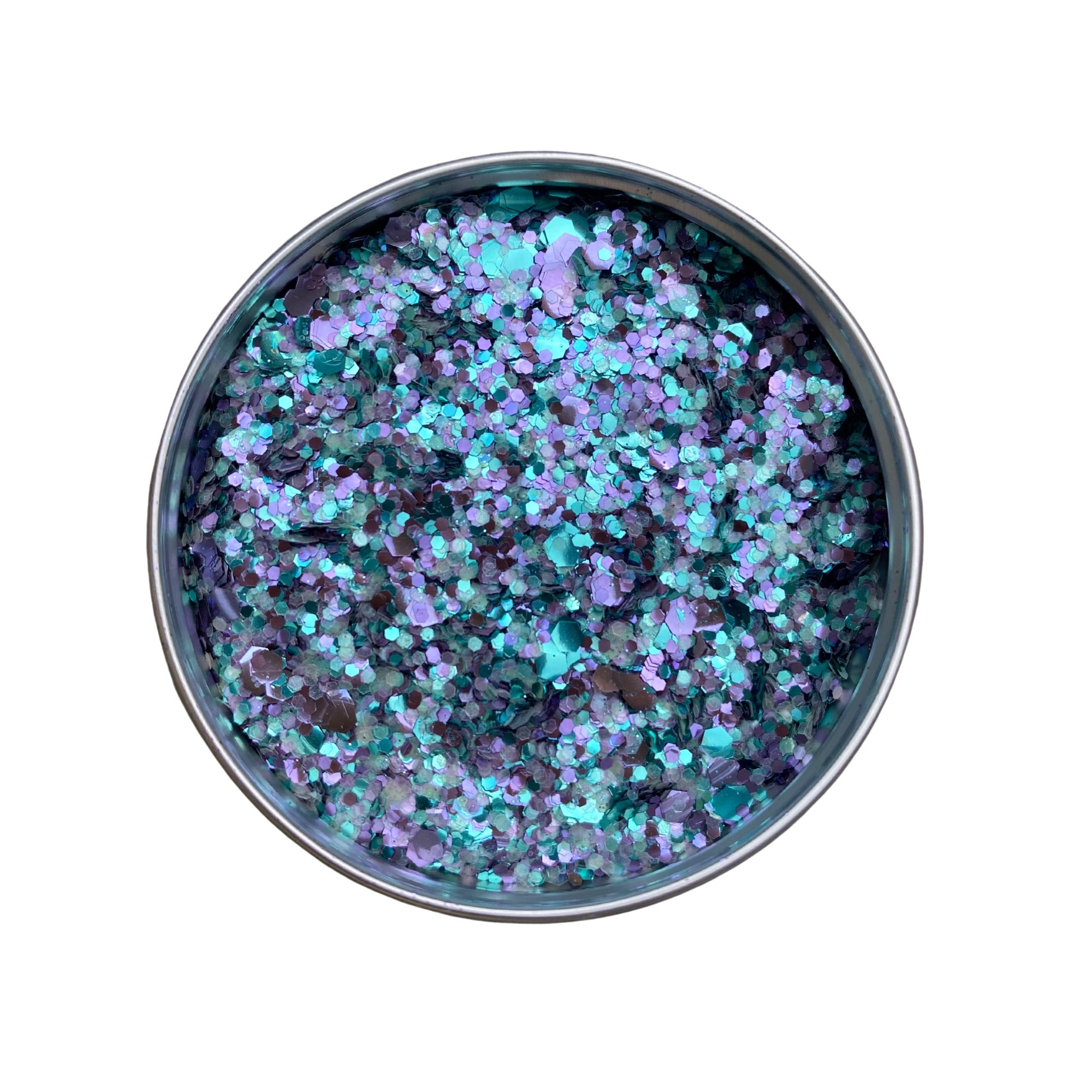 Galaxy Biodegradable glitter blend, fine, chunky and ultra chunky glitters including pure opal iridescent glitter