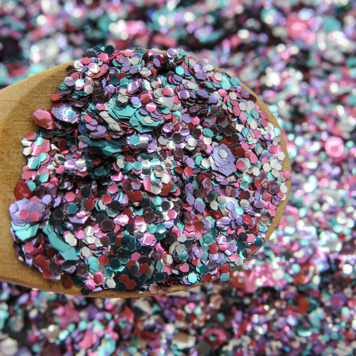 Lyra blend of eco glitter for face and body