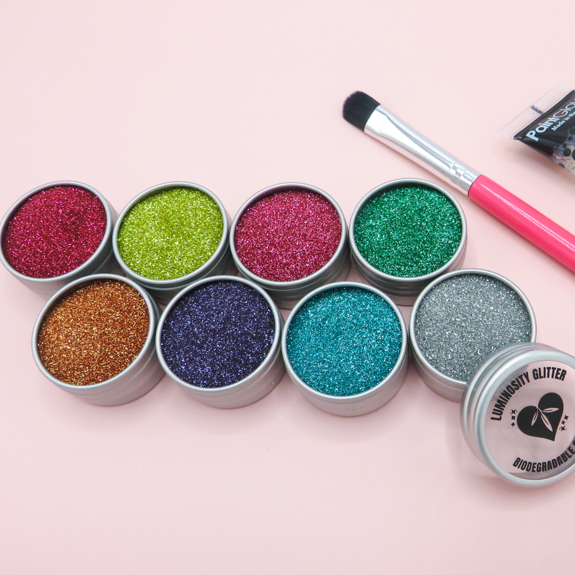 Fine cosmetic eco glitter for glitter eyes and glitter tattoos