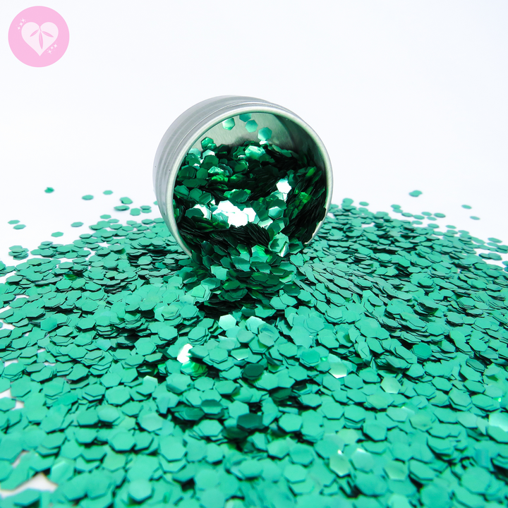 Green ultra chunky eco glitter