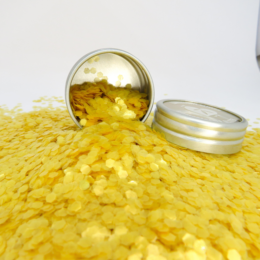 Honey gold ultra chunky eco glitter