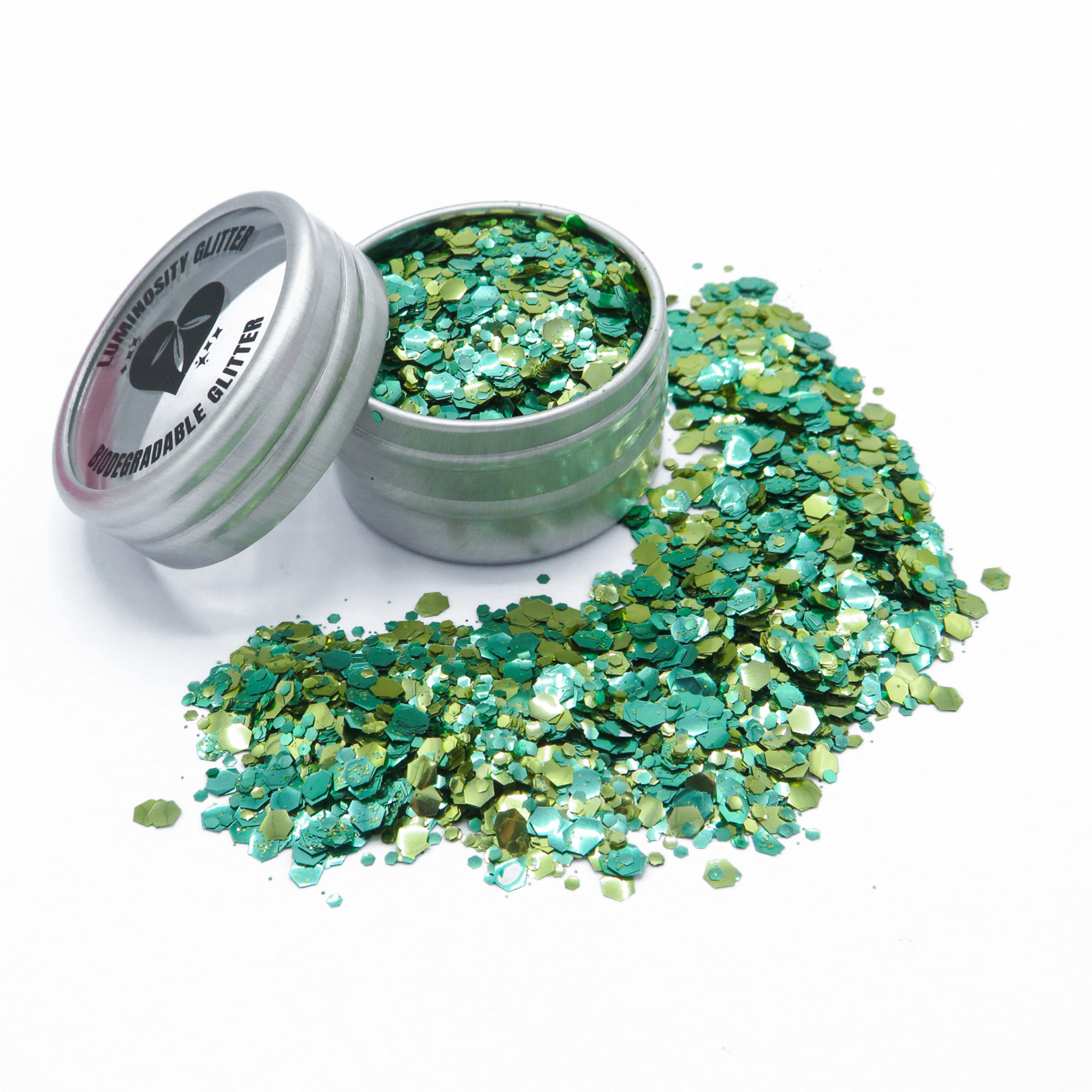 Pina Bioglitter mix is proven to biodegrade in a natural freshwater environment in around four weeks
