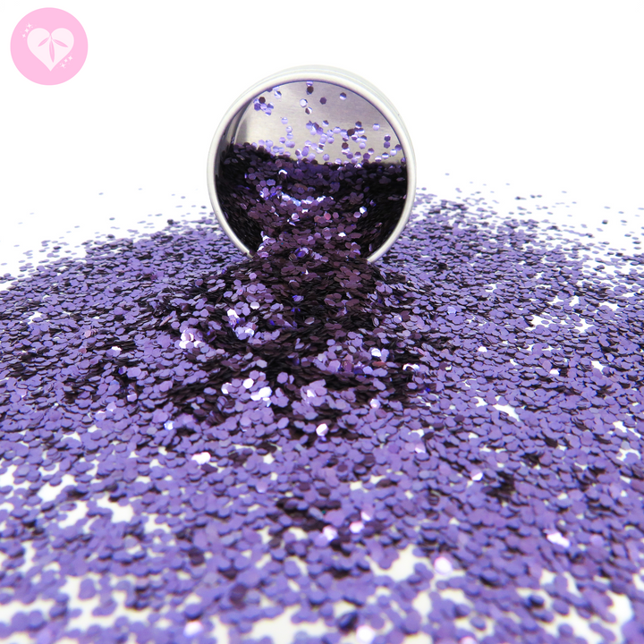 Purple chunky festival eco glitter