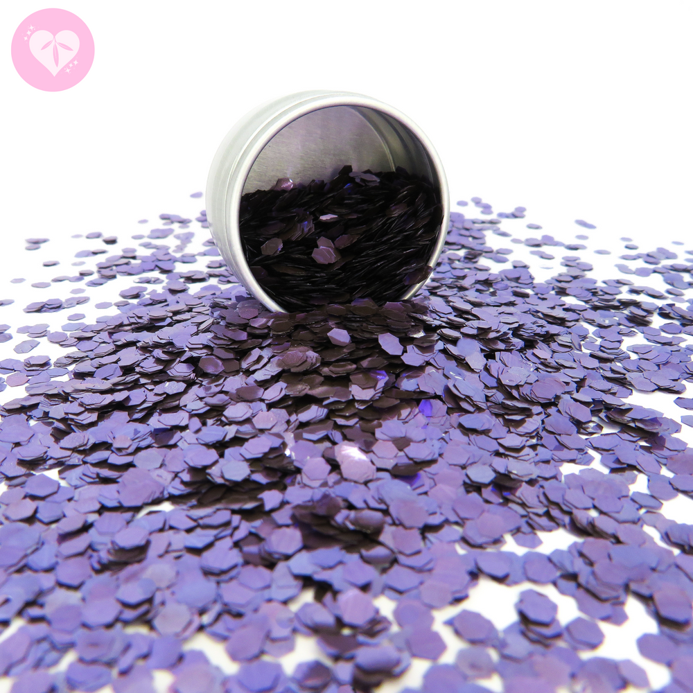 Purple rain ultra chunky bioglitter sparkle is now available for wholesale purchases