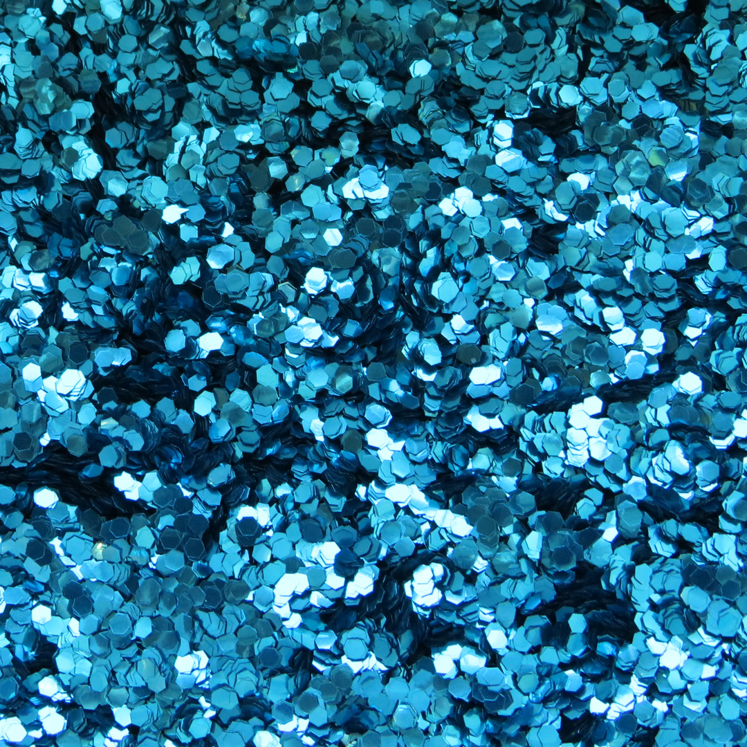 Sky blue chunky biodegradable glitter in wholesale bags by Luminosity Glitter